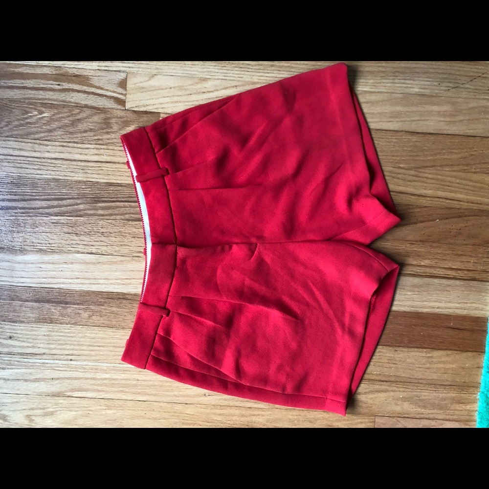 Jcrew pleated shorts